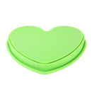 Heart Shape Style Scalable Silicone Storage Box For Vehicle And House(Green)