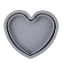 Heart Shape Style Scalable Silicone Storage Box For Vehicle And House(Grey)
