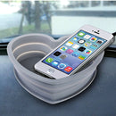 Heart Shape Style Scalable Silicone Storage Box For Vehicle And House(Grey)