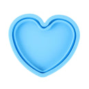 Heart Shape Style Scalable Silicone Storage Box For Vehicle And House(Blue)