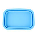 Rectangle Shape Style Scalable Silicone Storage Box For Vehicle And House(Blue)