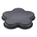 Flower Shape Style Scalable Silicone Storage Box For Vehicle And House(Black)
