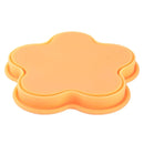 Flower Shape Style Scalable Silicone Storage Box For Vehicle And House(Orange)