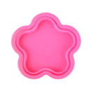 Flower Shape Style Scalable Silicone Storage Box For Vehicle And House(Pink)
