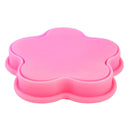Flower Shape Style Scalable Silicone Storage Box For Vehicle And House(Pink)