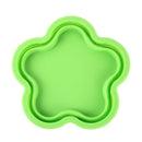 Flower Shape Style Scalable Silicone Storage Box For Vehicle And House(Green)