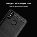 MOFI Brushed Texture Carbon Fiber Soft TPU Case for HTC U12 Life(Grey)