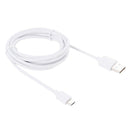 HAWEEL 2m High Speed Micro USB to USB Data Sync Charging Cable, For Galaxy, Huawei, Xiaomi, LG, HTC and other Android Smart Phones(White)