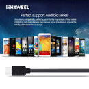 HAWEEL 3m High Speed Micro USB to USB Data Sync Charging Cable, For Samsung, Xiaomi, Huawei, LG, HTC, The Devices with Micro USB Port(Black)