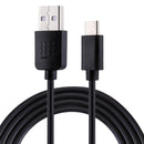 HAWEEL 1m USB-C / Type-C to USB 2.0 Data & Charging Cable(Black)