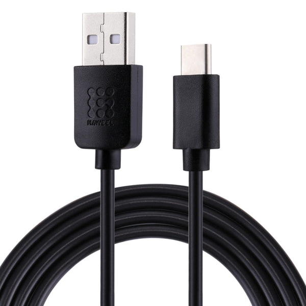 HAWEEL 1m USB-C / Type-C to USB 2.0 Data & Charging Cable(Black)