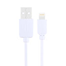 HAWEEL 1m High Speed 35 Cores 8 Pin to USB Sync Charging Cable for iPhone, iPad(White)