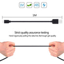 HAWEEL 1m High Speed 35 Cores Micro USB to USB Data Sync Charging Cable for Samsung Galaxy S7 & S7 Edge / LG G4 / Huawei P8 / Xiaomi Mi4 and other Smartphones (Black)