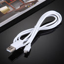 HAWEEL 1m High Speed 35 Cores Micro USB to USB Data Sync Charging Cable for Samsung Galaxy S7 & S7 Edge / LG G4 / Huawei P8 / Xiaomi Mi4 and other Smartphones (White)