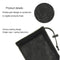 HAWEEL Pouch Bag for Smart Phones, Power Bank and other Accessories, Size same as 5.5 inch Phone(Black)