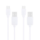 2 PCS HAWEEL 1m High Speed Micro USB to USB Data Sync Charging Cable Kits, For Samsung, Huawei, Xiaomi, LG, HTC and other Smartphones