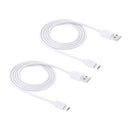 2 PCS HAWEEL 1m High Speed Micro USB to USB Data Sync Charging Cable Kits, For Samsung, Huawei, Xiaomi, LG, HTC and other Smartphones