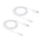 2 PCS HAWEEL 1m High Speed Micro USB to USB Data Sync Charging Cable Kits, For Samsung, Huawei, Xiaomi, LG, HTC and other Smartphones