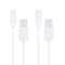2 PCS HAWEEL 1m High Speed Micro USB to USB Data Sync Charging Cable Kits, For Samsung, Huawei, Xiaomi, LG, HTC and other Smartphones