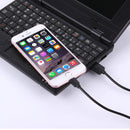 5 PCS HAWEEL 1m High Speed 8 pin to USB Sync and Charging Cable Kit for iPhone, iPad(Black)
