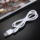 3 PCS HAWEEL 1m High Speed 8 pin to USB Sync and Charging Cable Kit for iPhone, iPad(White)