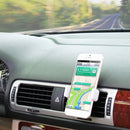 HAWEEL Portable Air Vent Car Mount Holder, For iPhone, Galaxy, Huawei, Xiaomi, LG, HTC and other Smartphones(White)