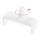 HAWEEL Portable Air Vent Car Mount Holder, For iPhone, Galaxy, Huawei, Xiaomi, LG, HTC and other Smartphones(White)