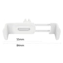 HAWEEL Portable Air Vent Car Mount Holder, For iPhone, Galaxy, Huawei, Xiaomi, LG, HTC and other Smartphones(White)
