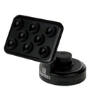 HAWEEL Universal 360 Degrees Rotation Windshield Mount Holder with 8 Suckers, For iPhone, Galaxy, Huawei, Xiaomi, LG, HTC and other Smartphones(Black)