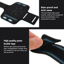 HAWEEL Sport Armband Case with Earphone Hole & Key Pocket, For iPhone XS, iPhone XS Max, iPhone X, iPhone 8 Plus & 7 Plus, iPhone 6 Plus, Galaxy S9+ / S8+ / S6 / S5(Black)