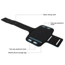 HAWEEL Sport Armband Case with Earphone Hole & Key Pocket, For iPhone XS, iPhone XS Max, iPhone X, iPhone 8 Plus & 7 Plus, iPhone 6 Plus, Galaxy S9+ / S8+ / S6 / S5(Baby Blue)