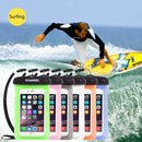 HAWEEL Transparent Universal Waterproof Bag with Lanyard for iPhone, Galaxy, Huawei, Xiaomi, LG, HTC and Other Smart Phones(Black)