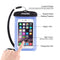 HAWEEL Transparent Universal Waterproof Bag with Lanyard for iPhone, Galaxy, Huawei, Xiaomi, LG, HTC and Other Smart Phones(Blue)
