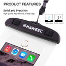 HAWEEL Transparent Universal Waterproof Bag with Lanyard for iPhone, Galaxy, Huawei, Xiaomi, LG, HTC and Other Smart Phones(Transparent)