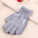 HAWEEL Three Fingers Touch Screen Gloves for Kids, For iPhone, Galaxy, Huawei, Xiaomi, HTC, Sony, LG and other Touch Screen Devices(Grey)