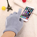 HAWEEL Three Fingers Touch Screen Gloves for Kids, For iPhone, Galaxy, Huawei, Xiaomi, HTC, Sony, LG and other Touch Screen Devices(Grey)
