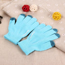 HAWEEL Three Fingers Touch Screen Gloves for Kids, For iPhone, Galaxy, Huawei, Xiaomi, HTC, Sony, LG and other Touch Screen Devices(Blue)