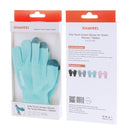 HAWEEL Three Fingers Touch Screen Gloves for Kids, For iPhone, Galaxy, Huawei, Xiaomi, HTC, Sony, LG and other Touch Screen Devices(Blue)