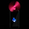 HAWEEL 3.5 inch Fashion Portable 8 Pin USB Phone Mini Fan with Two Leaves, For iPhone 7 & 7 Plus, iPhone 6 & 6s, iPhone 6 Plus & 6s Plus, iPad Air(Magenta)