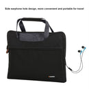 HAWEEL 13.3 inch Laptop Handbag, For Macbook, Samsung, Lenovo, Sony, DELL Alienware, CHUWI, ASUS, HP, 13.3 inch and Below Laptops(Black)