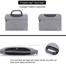 HAWEEL 13.3 inch Laptop Handbag, For Macbook, Samsung, Lenovo, Sony, DELL Alienware, CHUWI, ASUS, HP, 13.3 inch and Below Laptops(Grey)