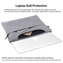 HAWEEL 13.3 inch Laptop Handbag, For Macbook, Samsung, Lenovo, Sony, DELL Alienware, CHUWI, ASUS, HP, 13.3 inch and Below Laptops(Grey)