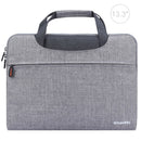 HAWEEL 13.3 inch Laptop Handbag, For Macbook, Samsung, Lenovo, Sony, DELL Alienware, CHUWI, ASUS, HP, 13.3 inch and Below Laptops(Grey)