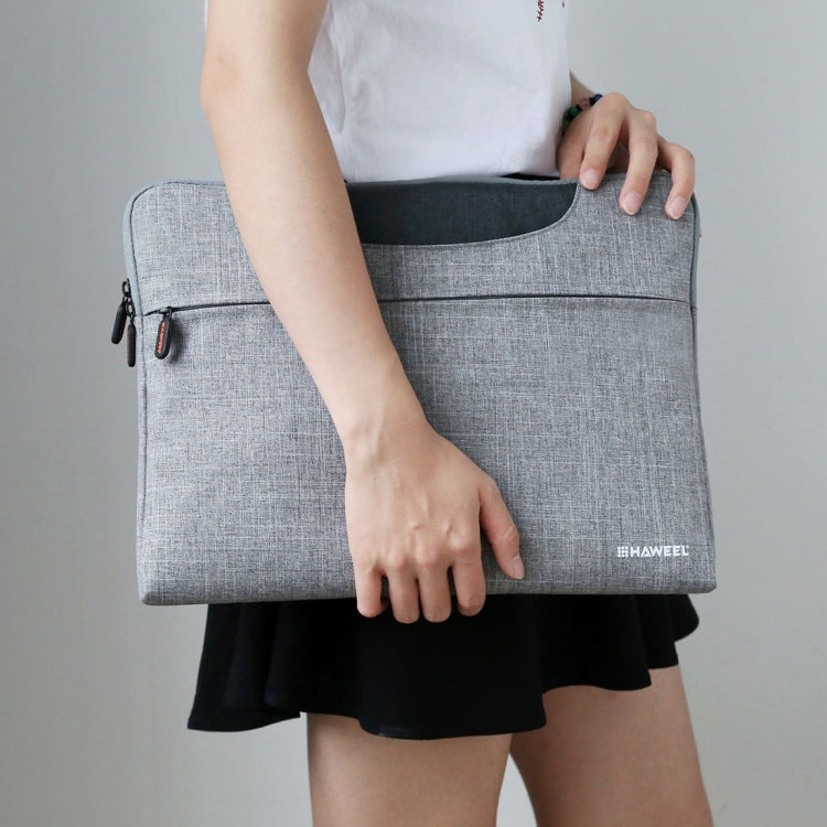 HAWEEL 13.3 inch Laptop Handbag, For Macbook, Samsung, Lenovo, Sony, DELL Alienware, CHUWI, ASUS, HP, 13.3 inch and Below Laptops(Grey)