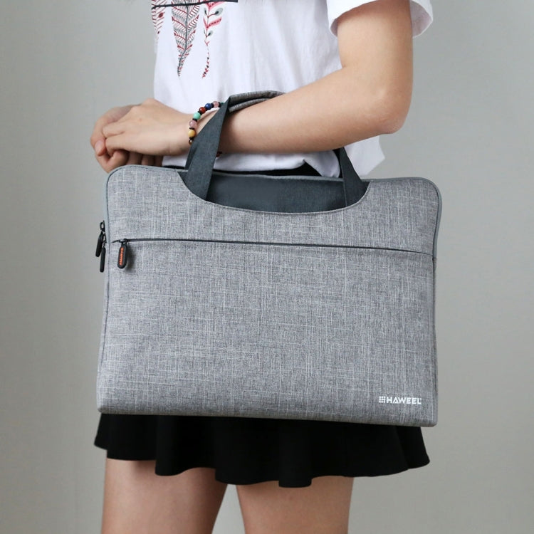 HAWEEL 13.3 inch Laptop Handbag, For Macbook, Samsung, Lenovo, Sony, DELL Alienware, CHUWI, ASUS, HP, 13.3 inch and Below Laptops(Grey)