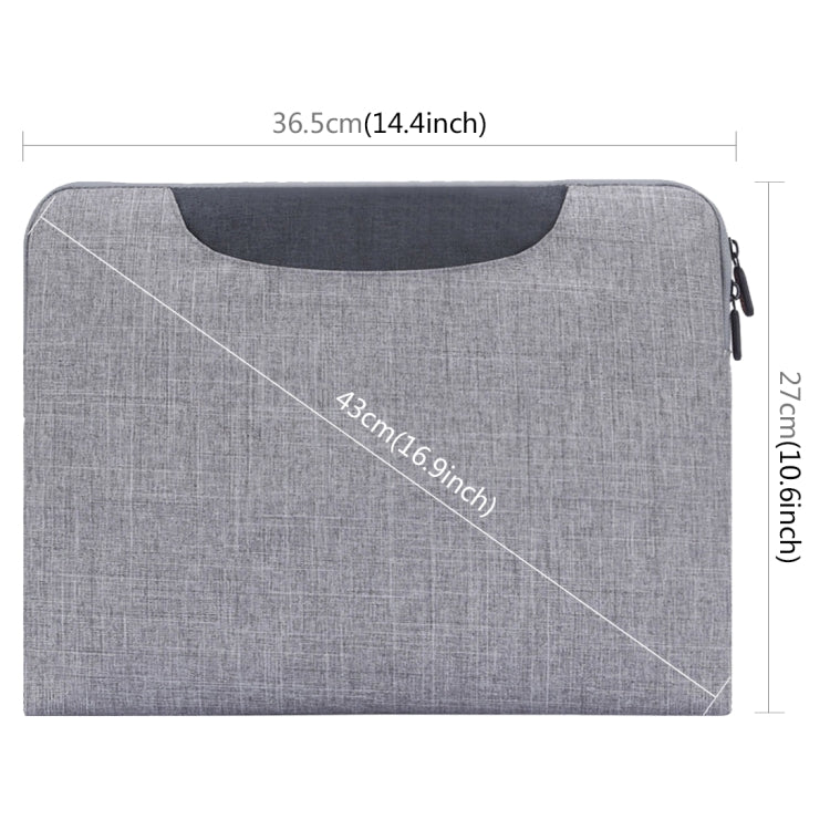 HAWEEL 13.3 inch Laptop Handbag, For Macbook, Samsung, Lenovo, Sony, DELL Alienware, CHUWI, ASUS, HP, 13.3 inch and Below Laptops(Grey)