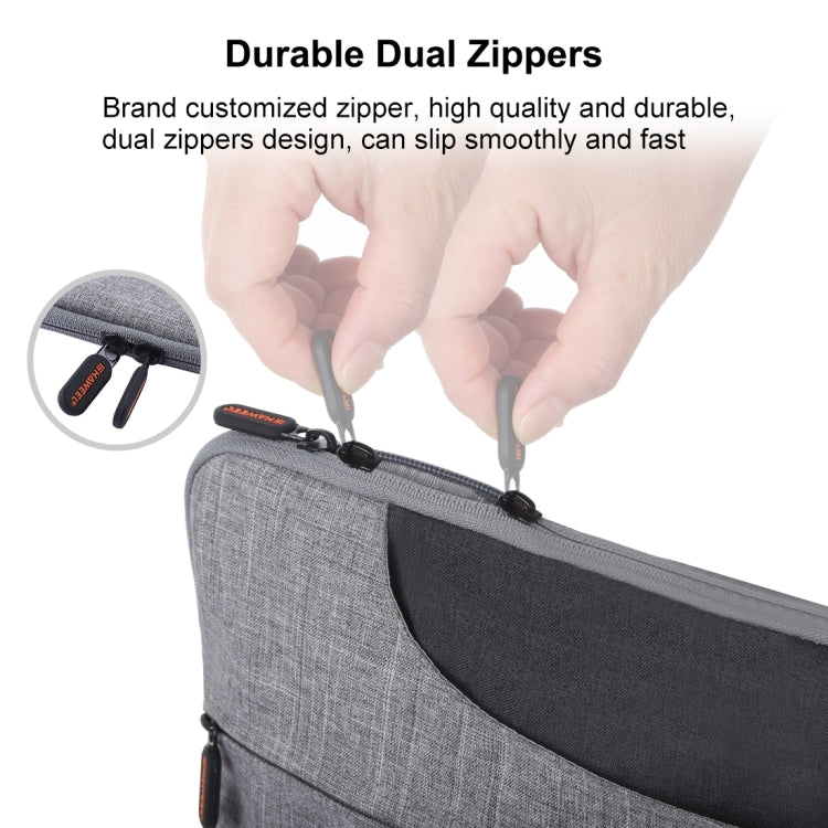 HAWEEL 13.3 inch Laptop Handbag, For Macbook, Samsung, Lenovo, Sony, DELL Alienware, CHUWI, ASUS, HP, 13.3 inch and Below Laptops(Grey)