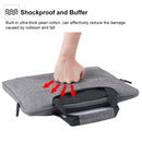 HAWEEL 13.3 inch Laptop Handbag, For Macbook, Samsung, Lenovo, Sony, DELL Alienware, CHUWI, ASUS, HP, 13.3 inch and Below Laptops(Grey)