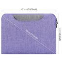 HAWEEL 15.6inch Laptop Handbag, For Macbook, Samsung, Lenovo, Sony, DELL Alienware, CHUWI, ASUS, HP, 15.6 inch and Below Laptops(Purple)