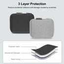 HAWEEL Watch Band Organizer Box Digital Cable Storage Case(Black)